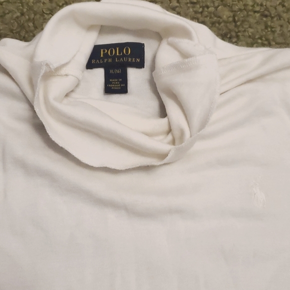 Polo Ralph Lauren Other - NWOT- White Ralph Lauren Polo Turtle Neck